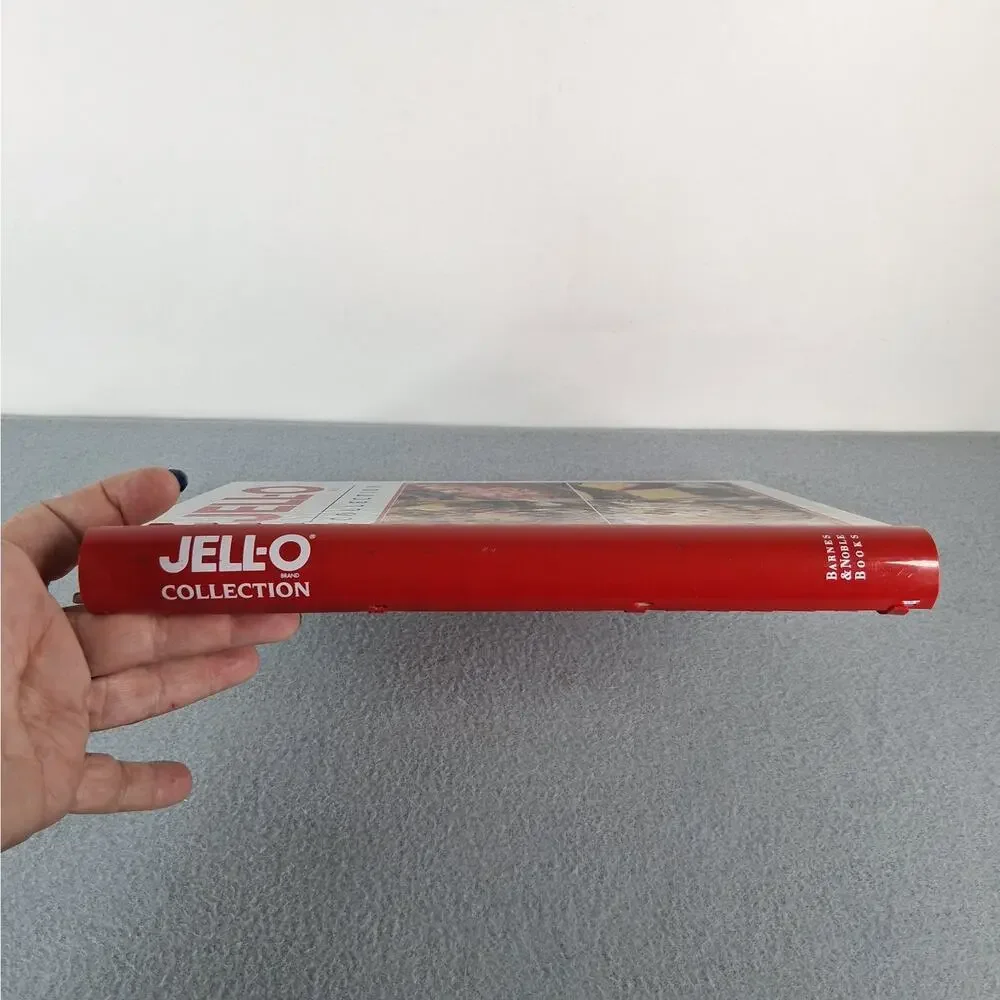 Jell-o Brand Collection Recipes Cookbook Hard Cover Comb Bound 2005